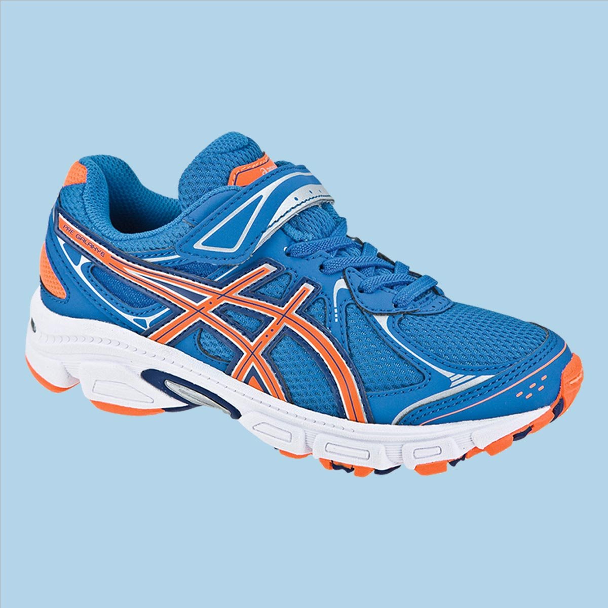 Imagem de tênis Asics azul esporte masculino